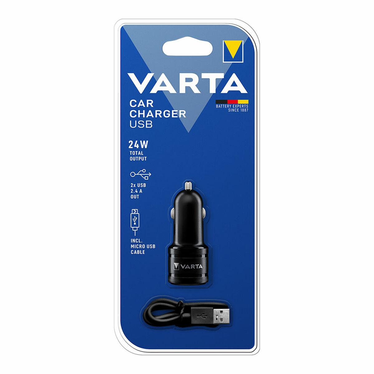 

Автомобильное зарядное устройство Varta -57931 USB 2.0 x 2
