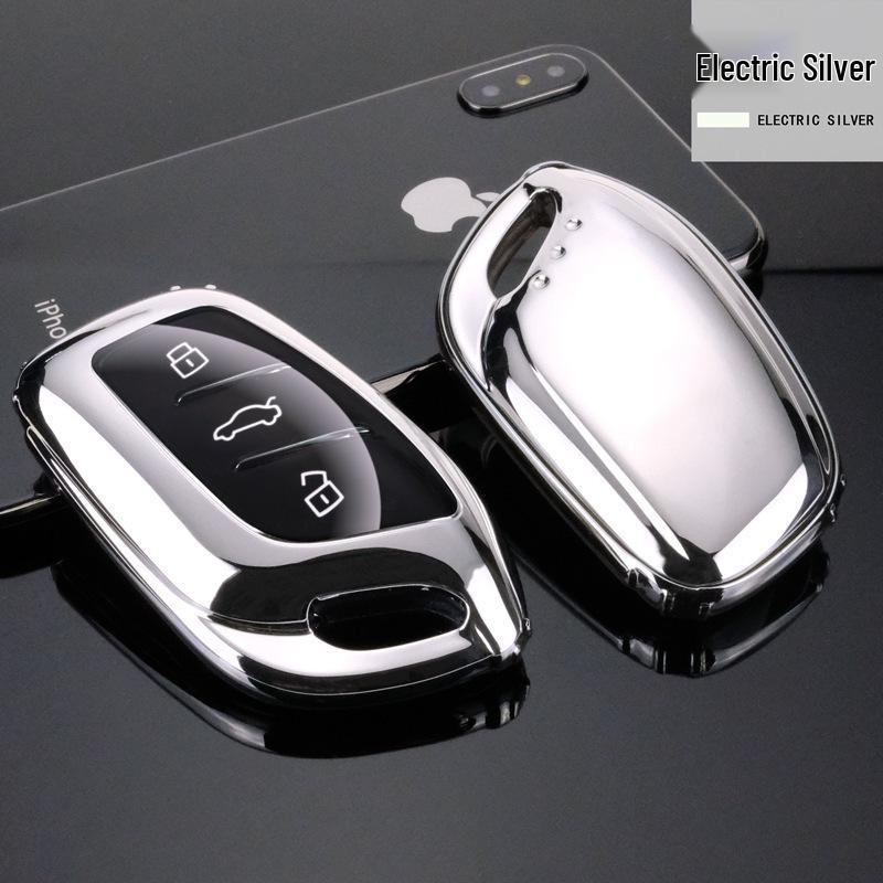 

Roewe RX5/RX3 & MG HS Key Fob Cover: Full Protection Shell for Remote Key PE bag packaging, no keychain