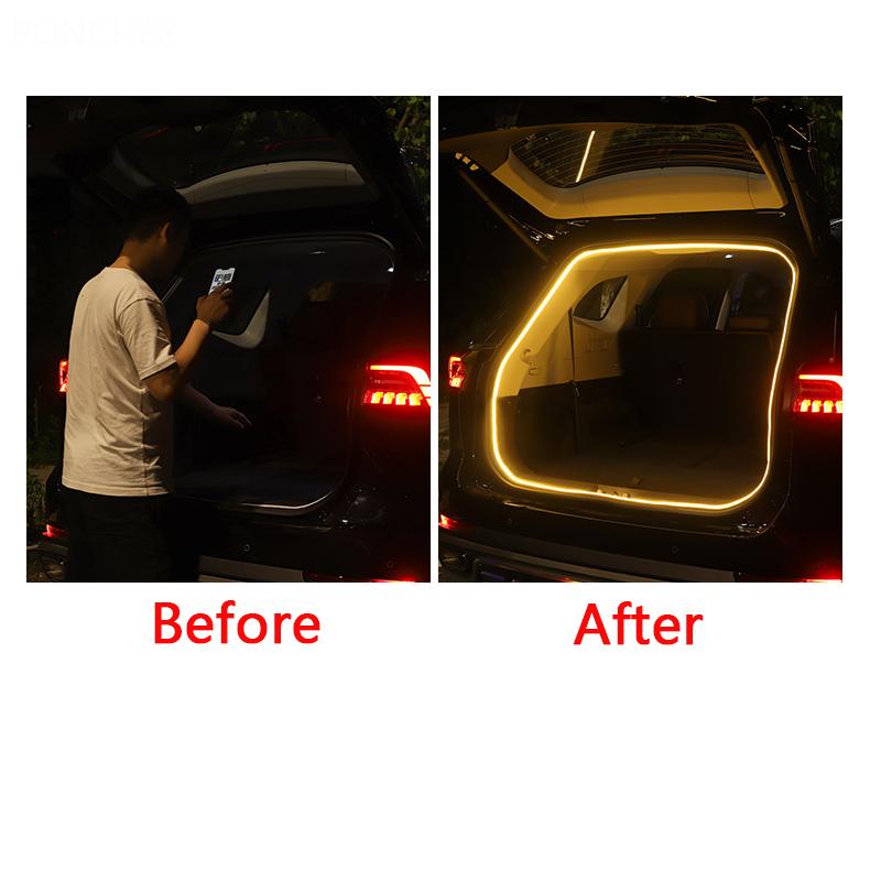 For CHERY TIGGO 8 Pro Max 2023-2025 Trunk Light Ambient LED Light Safe and Atmospheric Automobile Modification Supplies