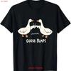 Cute Goose Bumps Funny Animal Pun Lover T Shirt Vintage Top For Everyday Wear Stylish Fashion Comfortable Breathable