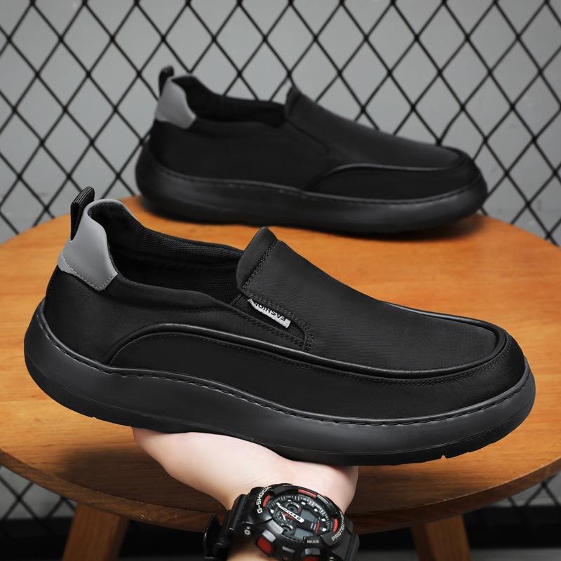 

Men s shoes summer new lazy foot-fitting versatile thick-soled ultra-light and comfortable casual men s cloth shoes 39