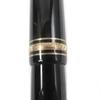 Great MONTBLANC fountain pen Meisterstuck 149 Cap type Black gold 18K mens Used