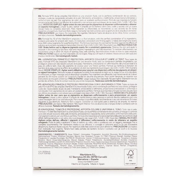 MARTIDERM The Originals Formula No. 10 HD Color Touch Ampoule SPF 30