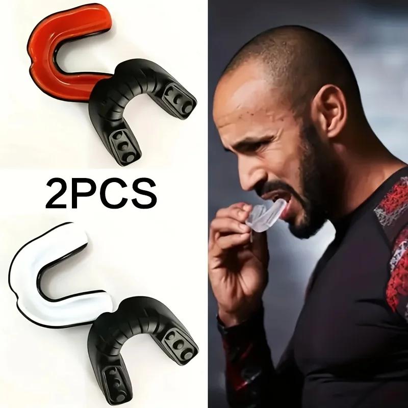 

4 sports braces to prevent tooth wear, integrated fighting and Boxing - comfortable fit to protect your teeth and jaw