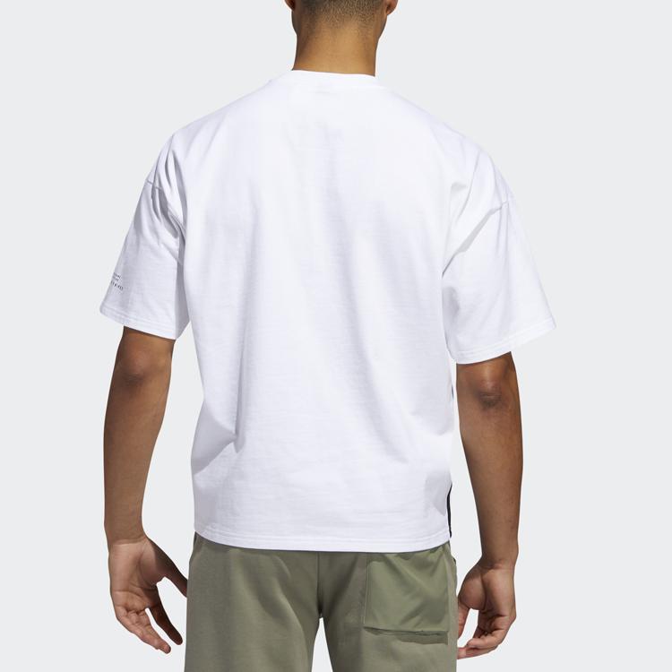 Adidas Mh Loose Tee Men Tops White GC9948