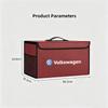 Car Trunk Organizer Box Toolbox Auto Interior Storage Accessories For VW Golf Polo GTI ID.3 Passat MK678 Tiguan CC Jetta Hub Cap EG1 