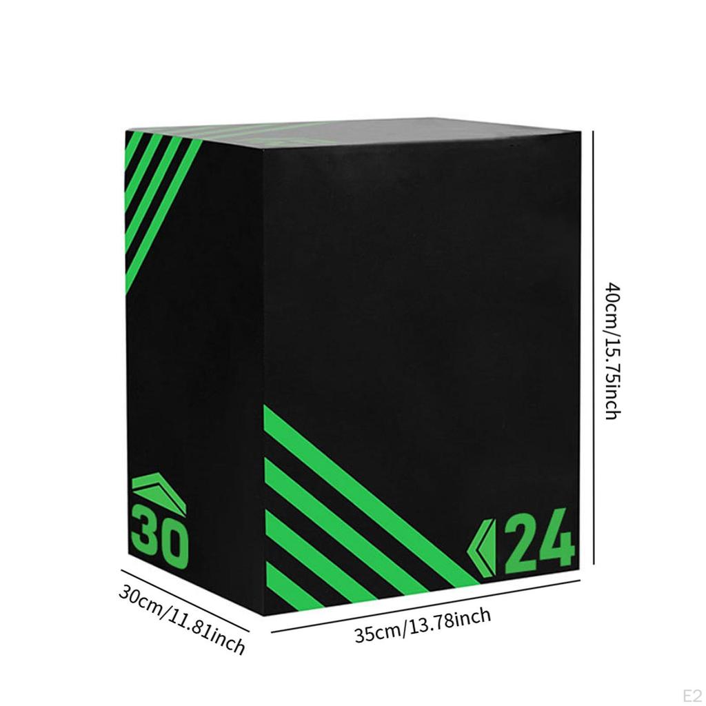 3-in-1 Softbox für Ausfallschritte, Kniebeugen, Sprungübungen