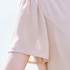 Pasite Summer Floral Faux Two-Piece Chiffon A-Line Dress
