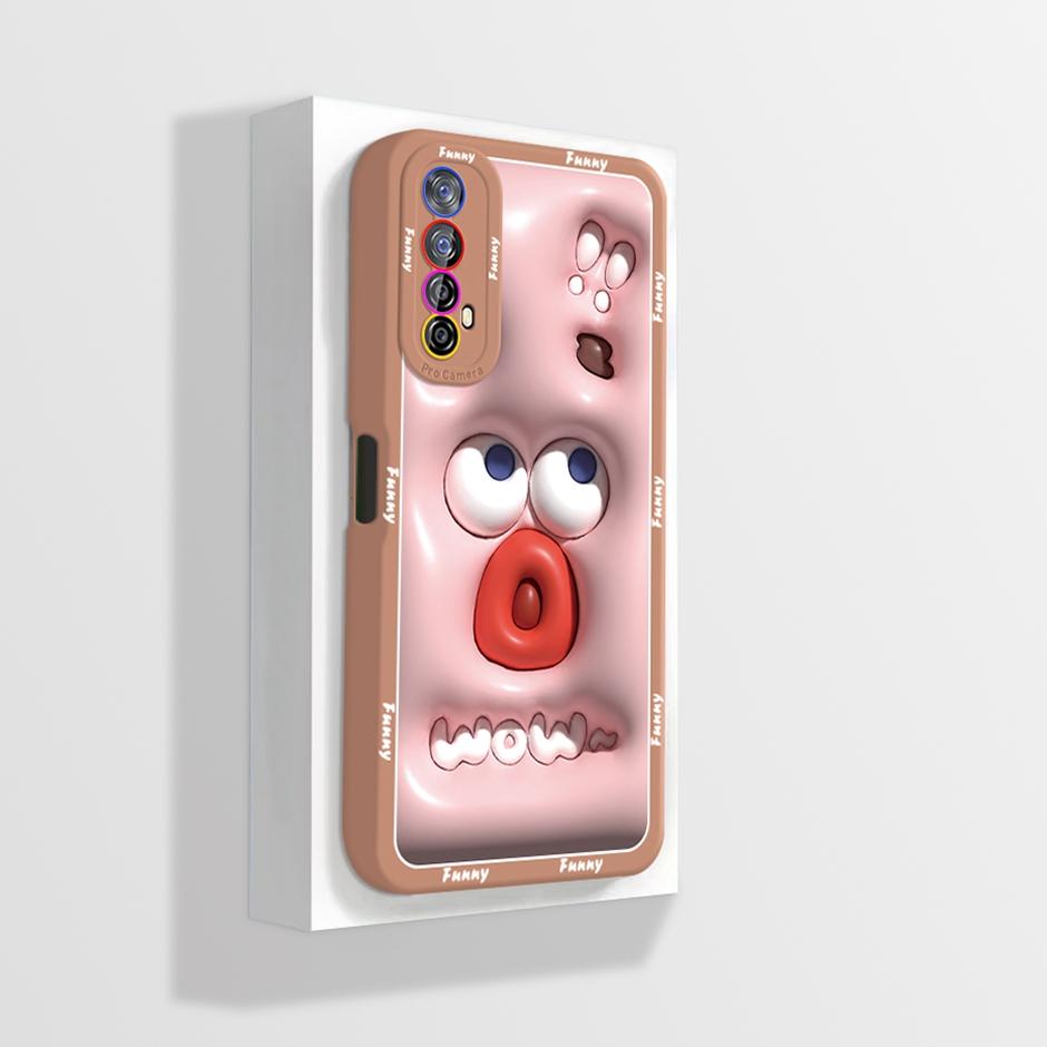For Realme 7 Case Soft Silicone Cute Cartoon Phone Cover Shell for OPPO Realme Narzo 20 Pro 30 Narzo30 4G Cases New Design Funda