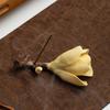 Ceramic Handicrafts Magnolia Handcrafted Ceramic Decorative Ornaments Aromatherapy Base Sandalwood Incense Burner Home Decor