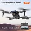 E99PRO K3 Foldable Drone with HD Camera, Long Battery Life, Remote Control, Four-Axis Aircraft Toy
