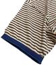 SK8ER ROCK Star Stripe Ringer T-Shirt ((Dark Blue))