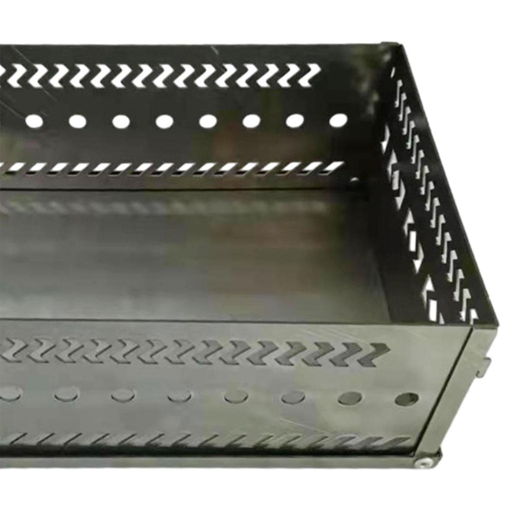 Charcoal Firebox Basket Sauna Box Tent Heater for Camping Picnic 30cmx20cmx10cm