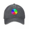 Farbspektrum Baseballkappe Anglerhut Luxushut Geburtstag Marke Unisex-Kappe Damen Unisex