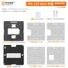 AMAOE IP X-17 28 IN 1 Middle Layer Reballing Stencil Platform for iPhone X XR 11 12 13 14 15 16 17 Pro Max Mini Plus Tools Kit