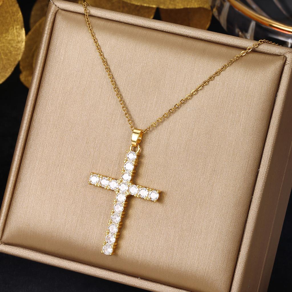 Titanstahl Halskette - Elegante Halskette für Damen - Herzförmiger Anhänger Zubehör