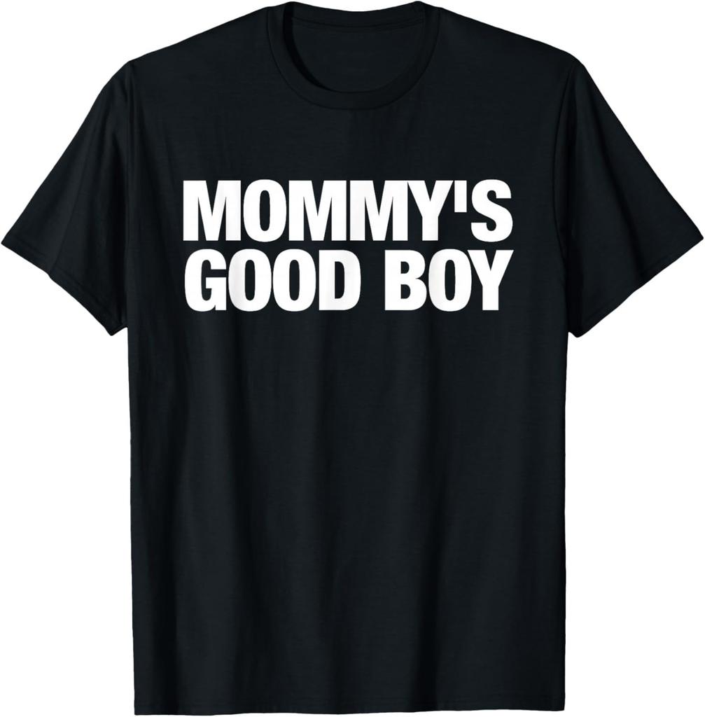 Mommy's Good Boy Funny Unisex T-Shirt for Moms - Cute Graphic Tee