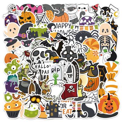 100 Neue Halloween Graffiti Aufkleber Personalisierte DIY Dekorative Computer Koffer Wasserdicht