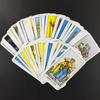 English Tarot Cards Classic Tarot Cards Deck Travel Tarot Card Board Game Power Deck with Guide