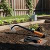 Weeding Hoe Rake Puller Tool MultiFunctional GroundClearing Weeder Taproot Remover Double Head