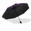1pc Gothic Cross Automatic Open, Windproof, Compact Travel Umbrella, Gift for Birthday, Christmas, Business 93011