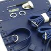7 Pieces / Set DIY PU Leather Bag Knitting Set, Bottom Shoulder Strap Flap Cover