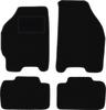 Schwarze Samt-Fußmatten für: FIat Punto II Schrägheck (1999–2010)