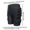 Mens Padded Shorts Breathable Protector for Soccer Basketball Outdoor Sports M