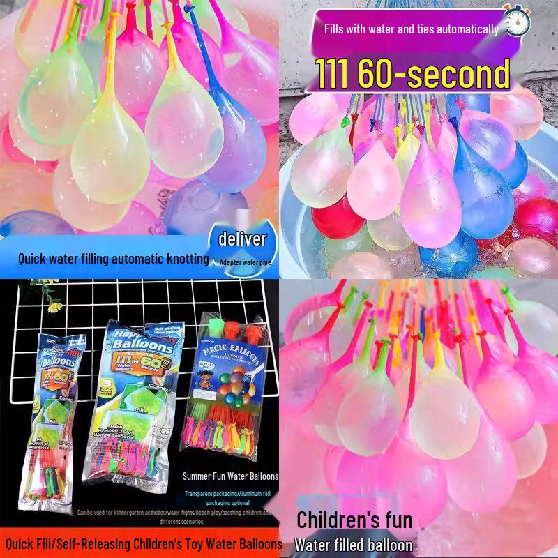 

Newcomer Exclusive 0.01: Quick-Fill Water Balloon Toys for Summer Water Fights