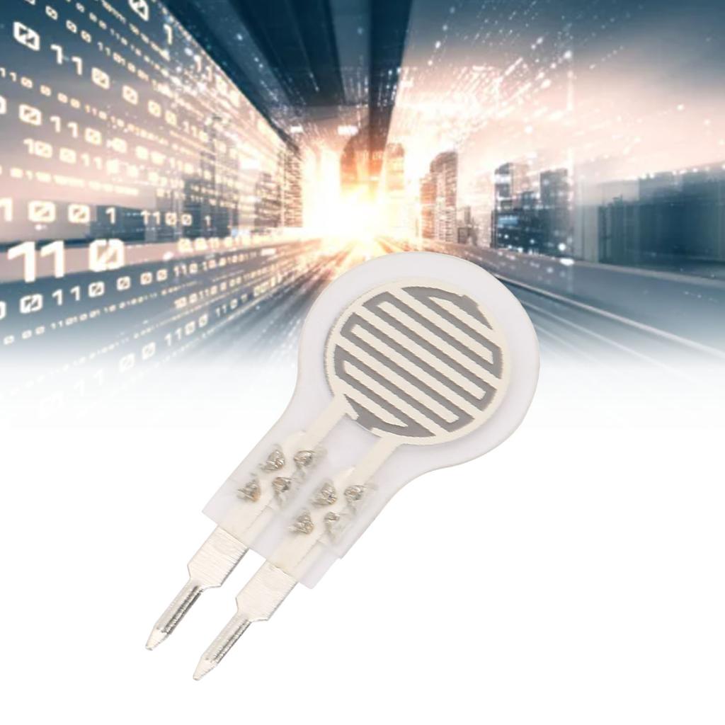 10kg Flexibler Dünnschicht-Widerstandstyp Druckkraftsensor Durchmesser 7,5mm