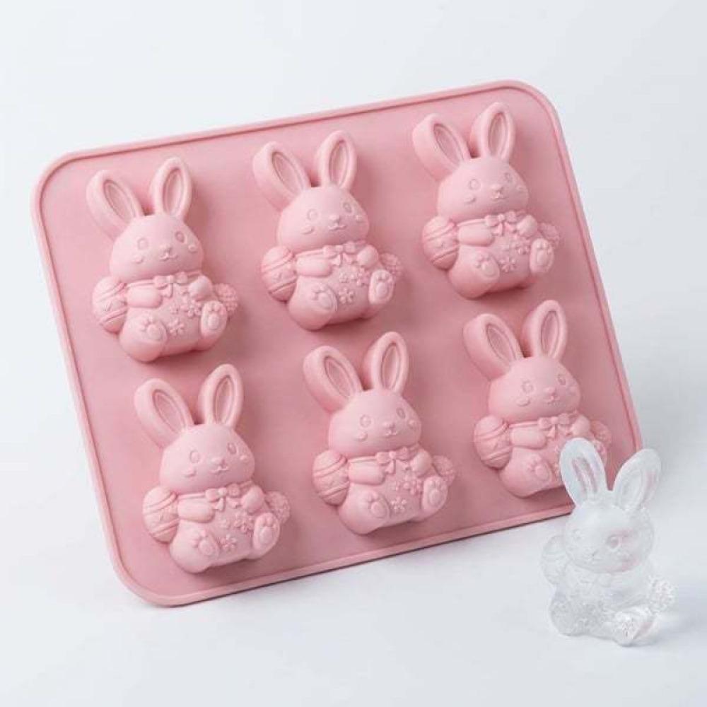 Easter Bunny Silicone Mold Easter Bunny Highland Cattle Silicone Mold