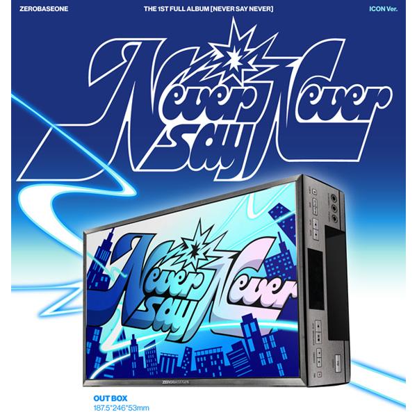 (+shop Gift) ZEROBASEONE - The 1st Full Album [NEVER SAY NEVER] PHOTOBOOK Ver.