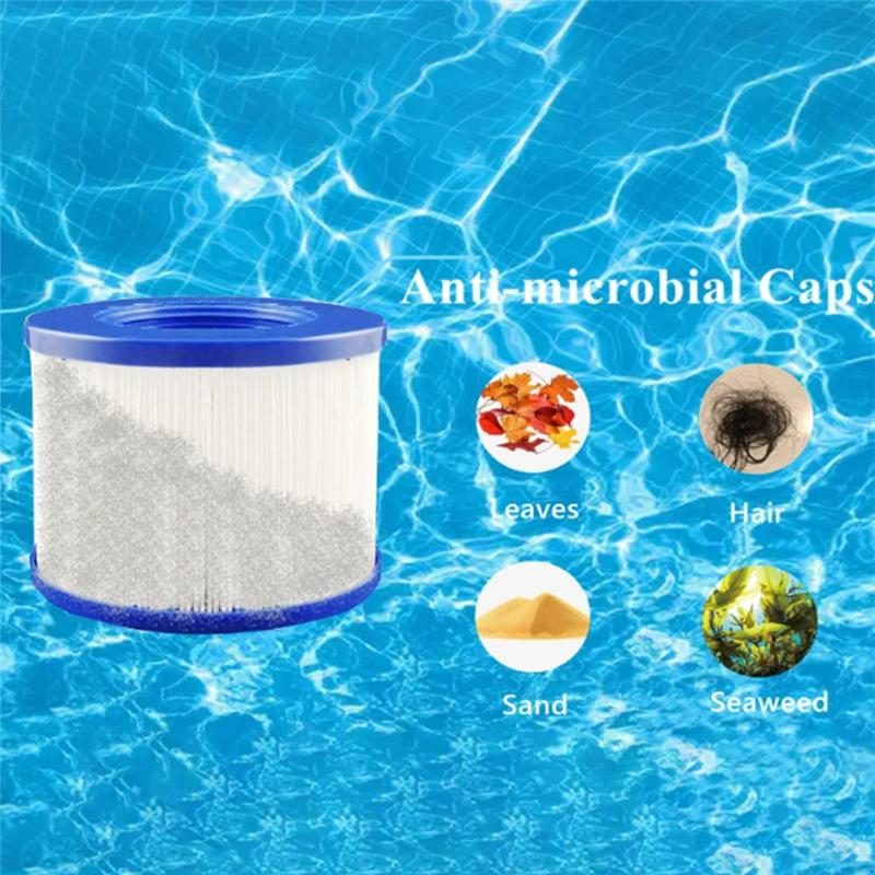 Universeller Wellenfilter für Spa für Aquaparx, Ospazia G Spa, Bcool Mspa, Nordic Spa Optimiertes Filtrationssystem