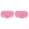 2 Piece Case 3 Slots Vacuum Storage Travel Container