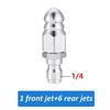 Good-Drain Cleaners Water Jet Sewer Jetter Cleaning Nozzle Kit For 1/4 Inch Pressure Washer Accessories Quick Connector Parts