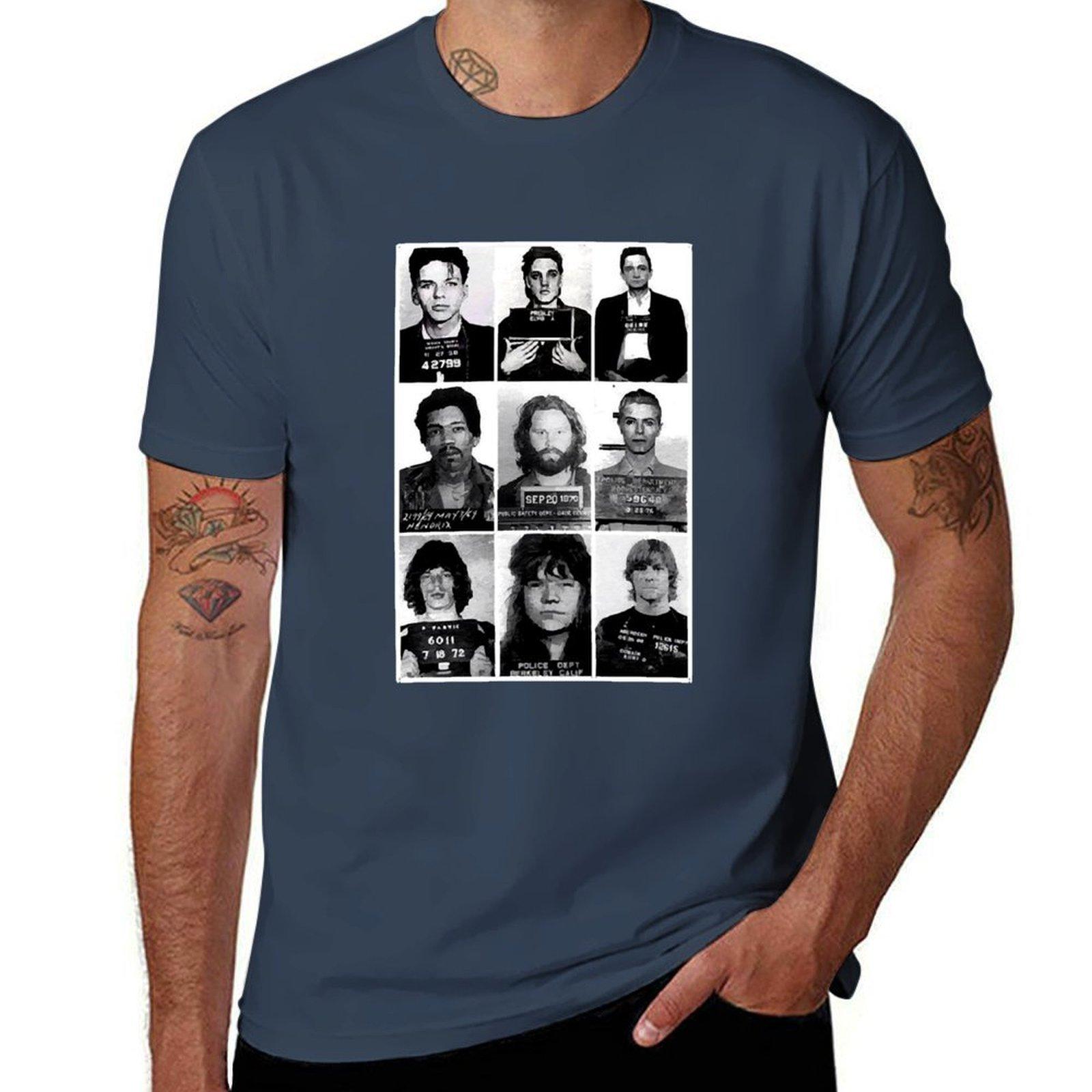 Mugshots TShirt Urban Casual Loose Fit Tee S