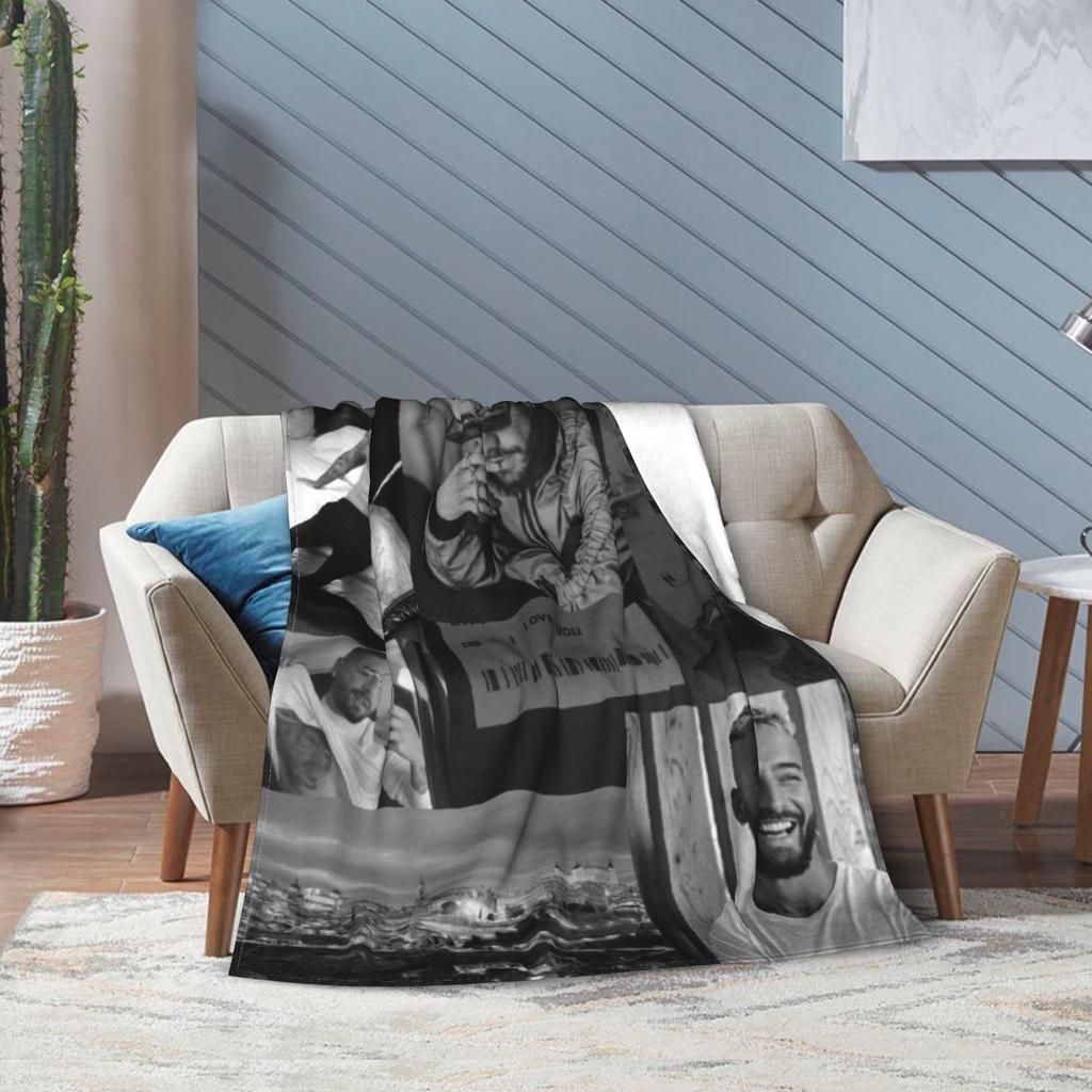 Maluma Pretty Dirty rapper  Blanket Warm Cozy Fluffy  Throw Blankets for Sofa 50x60 Inch Multi-size Plush Thin Quilt