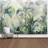 Tropical Plant Printed Tapestry Wall Hanging Palm Tree Home Bedroom Fabric Painting Background  Carpet