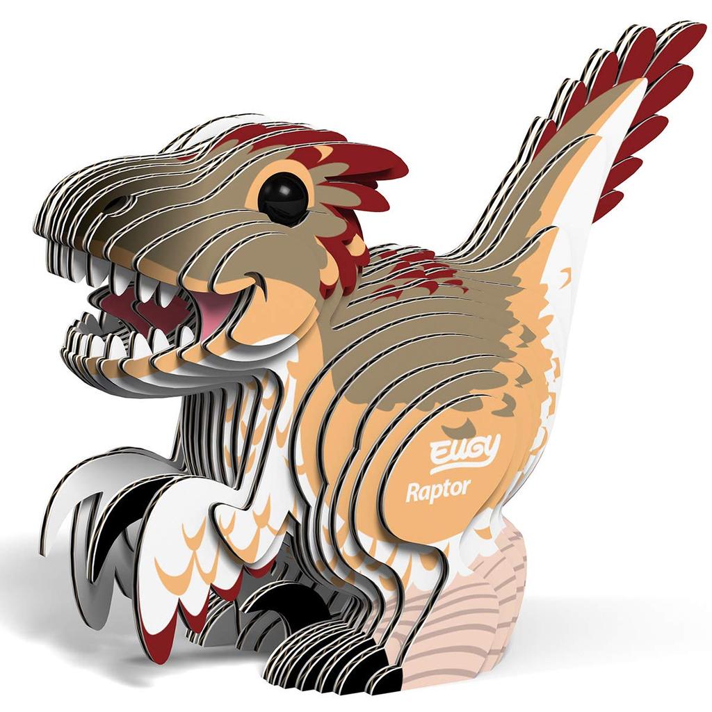 EUGY Raptor Paper 3D Puzzle A Great Educational Toy and Gift for Elementary School Boys and As Well As - Girls, Adults.