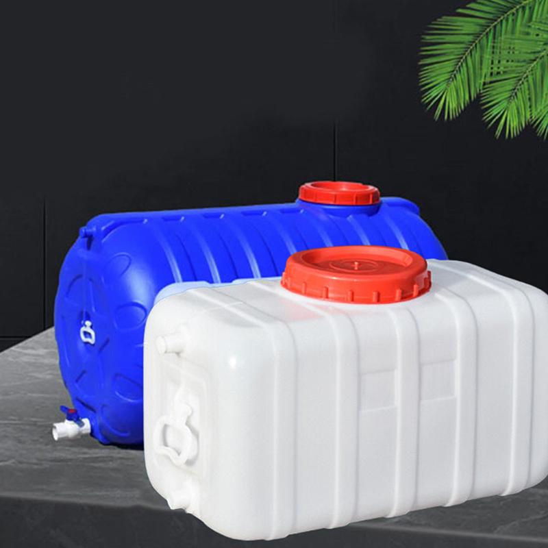 Plastic Bucket Square Bucket Rectangular Water Tank Horizontal Storage Bucket Car Large Thickened Household Extra Thick Tank