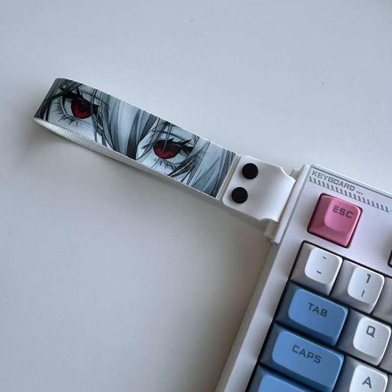 Keyboard Ribbon Mechanical Keyboard Strap Universal Personalized Anime Keyboard Ribbon Keyboard Decor Accessories