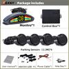 Professional Front Parking Sensor Kit Auto Car Prefix Parktronic Vehicle Assistant System Buzzer Alarm Volume Not Backup Radar