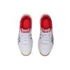 Asics Court Break White Red Unisex Indoor Court Badminton Shoes 1071A003-110