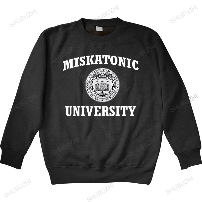 Miskatonic University Tops Hoody Unisex Necronomicon Call Of Cthulhu Cthulu Lovecraft Fun Premium Cotton Hoodie Hoody Graphic