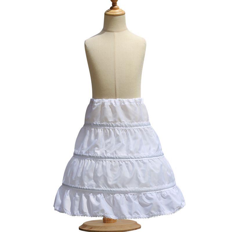 Adjustable Fishbone Support Petticoat for Girls' Lolita and Princess Dresses