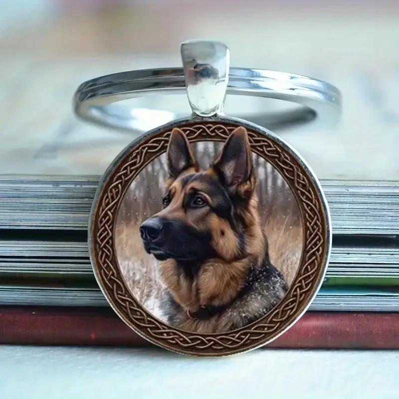 

German Shepherd Dog Key Accessory With Zinc Alloy Finish For Practical Use And Gift Giving