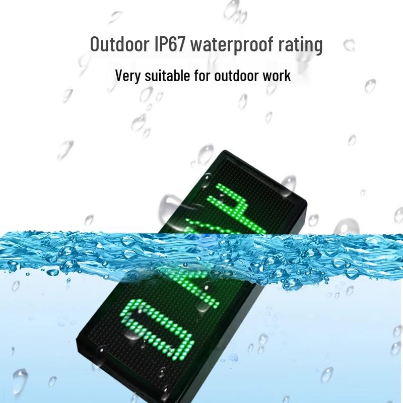 Waterproof LED Forklift Speed Display with Overspeed Alarm