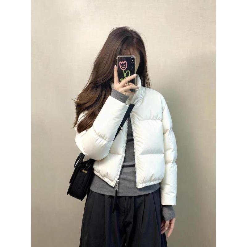 Short Cotton Clothes Women's Clothing Winter, Fashionable Warm Feeling Stand-up Collar Bread Clothes Women