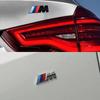AAAOK1 NEW Car Fender Side Emblem Rear Trunk Badge M Logo Sticker For BMW M M3 M5 M6 X3 E46 E90 F30 G20 E36 E34 G30 Accessories