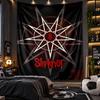 Wall Hanging Tapestry Slipknot Print Cloth for Living Room Bedroom Home Decor
